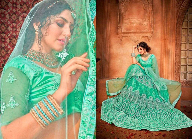 Mrudangi Maharani 1001 Designs Stunning Embroidery Work Lehenga Choli