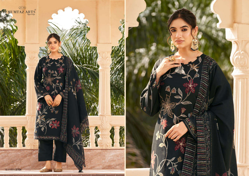 Mumtaz Arts Akansha Viscose Musline Digital Print Fancy Embroidery Work Fancy Salwar Suit