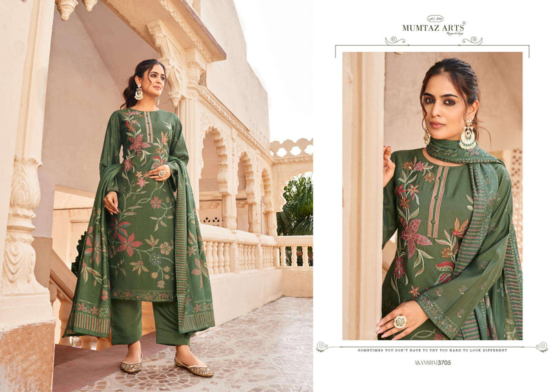 Mumtaz Arts Akansha Viscose Musline Digital Print Fancy Embroidery Work Fancy Salwar Suit