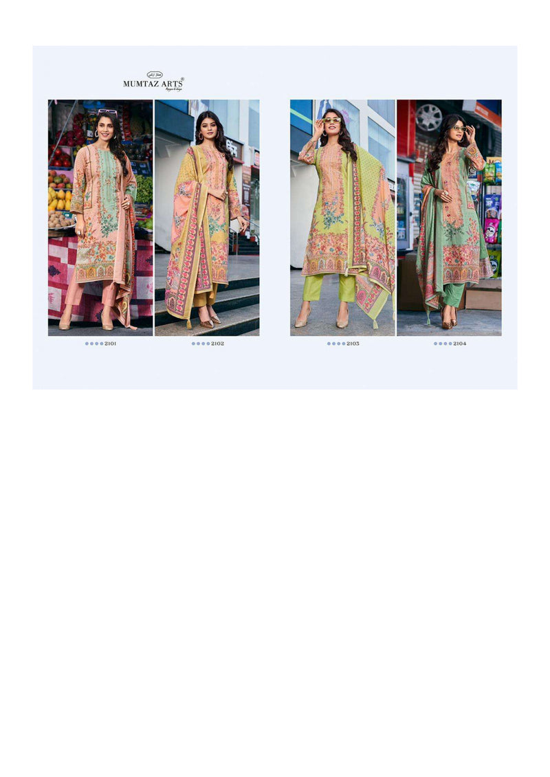 Mumtaz Arts Fashion Bazar Lawn Cambric Pakistani Embroidery Salwar Kameez