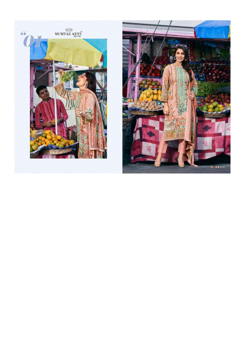 Mumtaz Arts Fashion Bazar Lawn Cambric Pakistani Embroidery Salwar Kameez