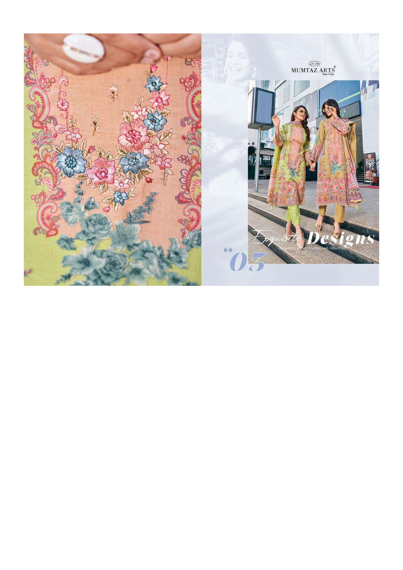 Mumtaz Arts Fashion Bazar Lawn Cambric Pakistani Embroidery Salwar Kameez