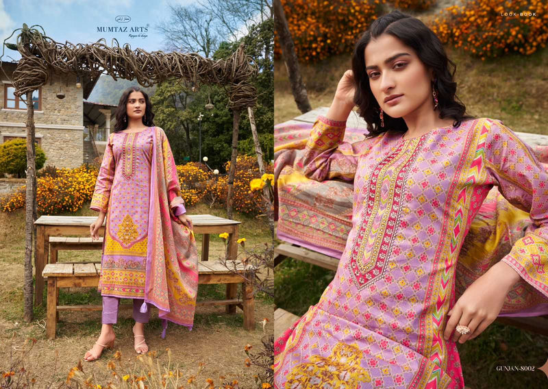 Mumtaz Arts Gunjan Viscose Lawn Digital Print Heavy Embroidery Salwar Suit