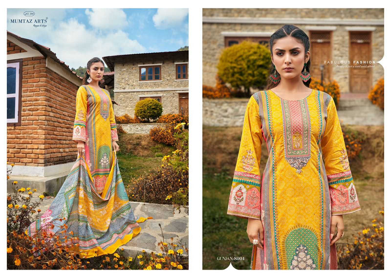 Mumtaz Arts Gunjan Viscose Lawn Digital Print Heavy Embroidery Salwar Suit