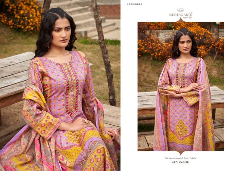 Mumtaz Arts Gunjan Viscose Lawn Digital Print Heavy Embroidery Salwar Suit