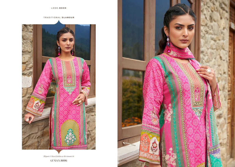 Mumtaz Arts Gunjan Viscose Lawn Digital Print Heavy Embroidery Salwar Suit
