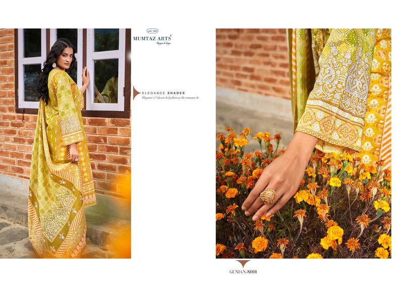 Mumtaz Arts Gunjan Viscose Lawn Digital Print Heavy Embroidery Salwar Suit