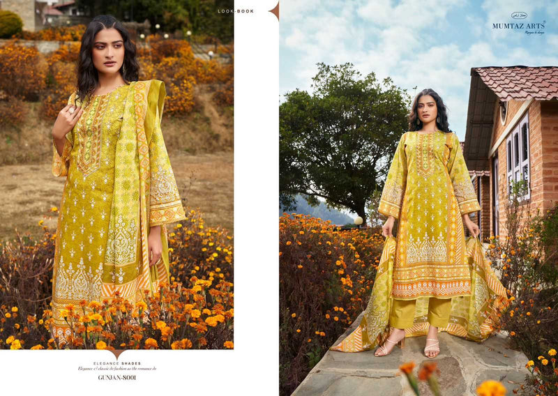 Mumtaz Arts Gunjan Viscose Lawn Digital Print Heavy Embroidery Salwar Suit