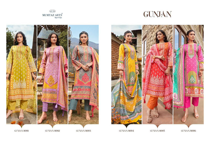 Mumtaz Arts Gunjan Viscose Lawn Digital Print Heavy Embroidery Salwar Suit