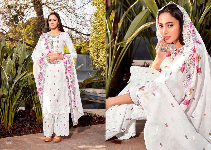 Mumtaz Arts Present Shades Of Summer Vol 1 Designer Fancy Work Unstitch Salwar Kameez