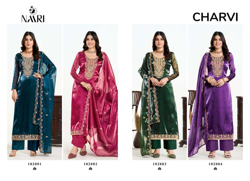 Naari Charvi Silk Fancy Salwar Suit