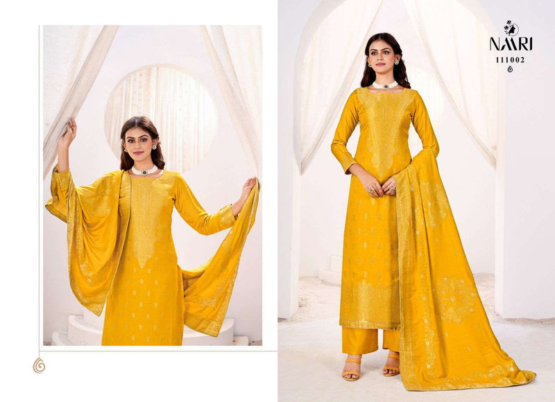 Naari Gul Preet Pashmina Jacquard Party Wear Suit