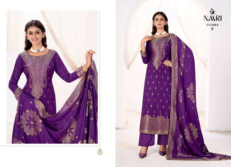 Naari Gul Preet Pashmina Jacquard Party Wear Suit