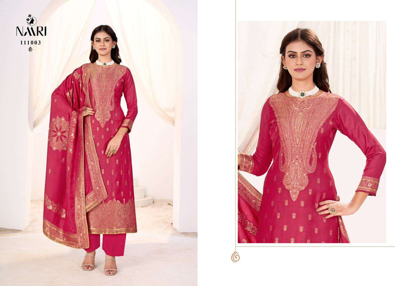 Naari Gul Preet Pashmina Jacquard Party Wear Suit