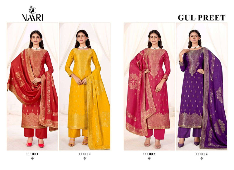 Naari Gul Preet Pashmina Jacquard Party Wear Suit