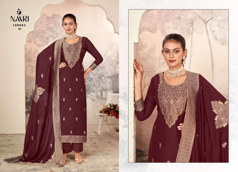 Naari Mayra Dola Jacquard Fancy Wedding Wear Salwar Suit Collection