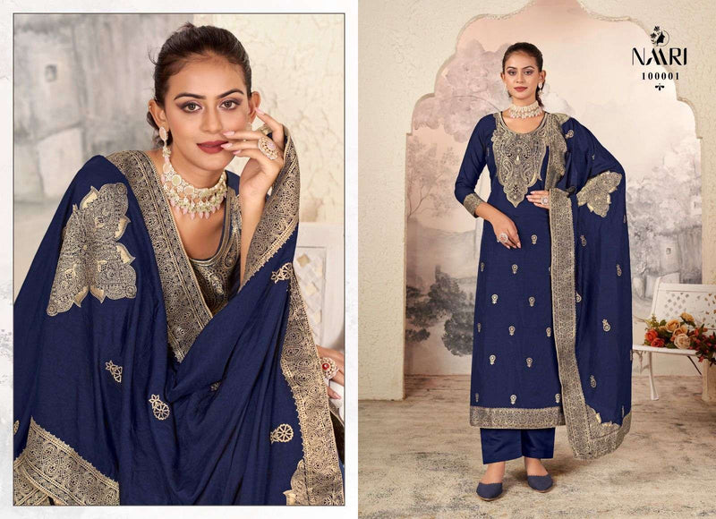 Naari Mayra Dola Jacquard Fancy Wedding Wear Salwar Suit Collection