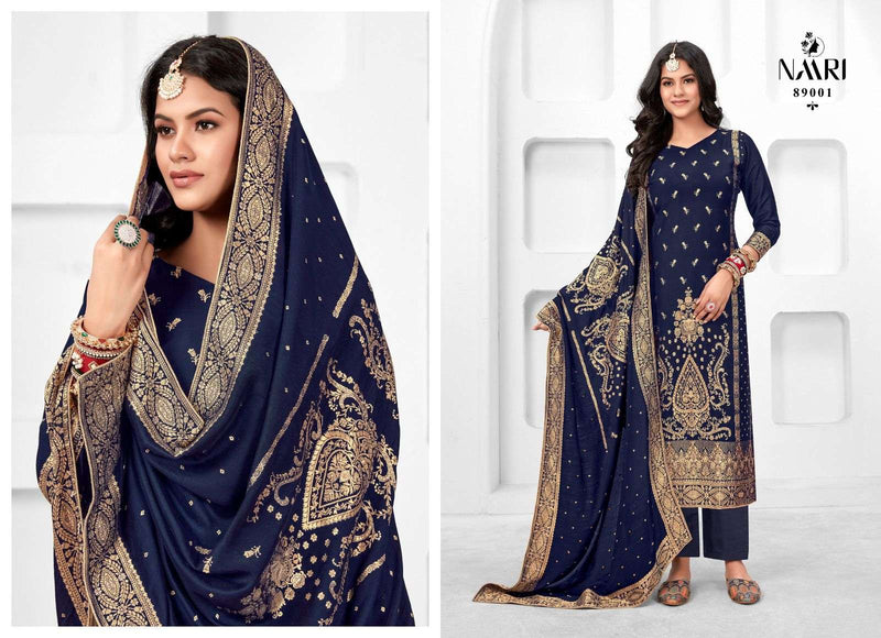 Naari Mehak Vol 2 Muslin Jacquard Siroski Work Designer Party Wear Salwar Suit
