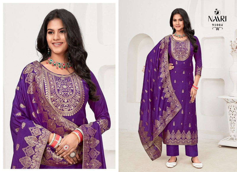 Naari Musk Vol 2 Muslin Jacquard Beautiful Designer Salwar Suit