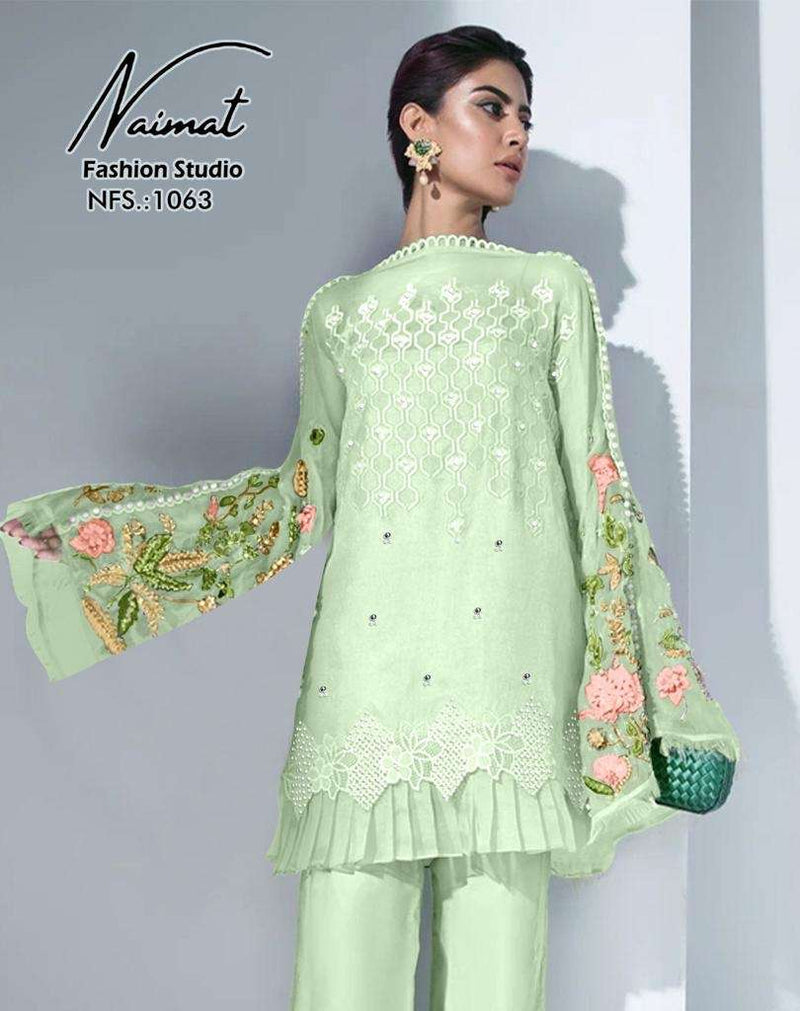 Naimat Nfs 1063 Beautiful Work Readymade Pakistani Salwar Kameez
