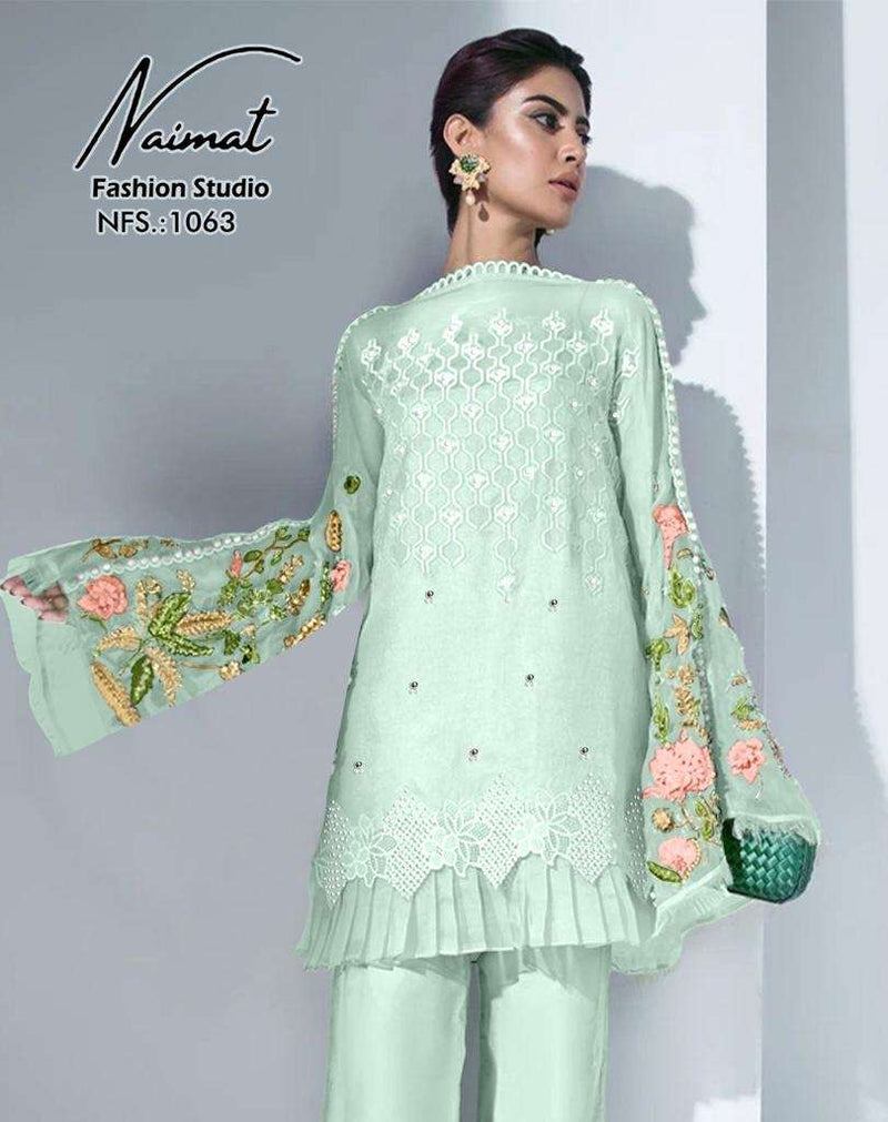 Naimat Nfs 1063 Beautiful Work Readymade Pakistani Salwar Kameez