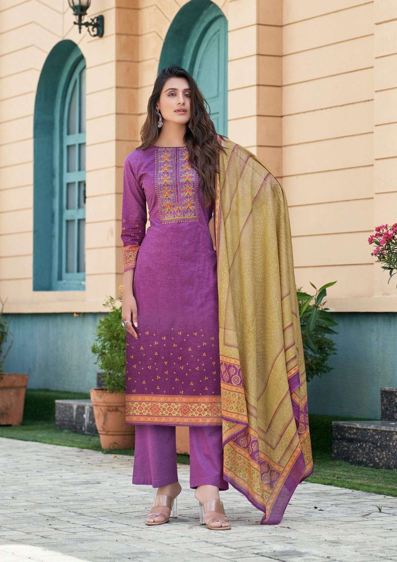 Naishaa Vol 3 By Yashika Trends Exclusive Neck Embroidered Salwar Kameez