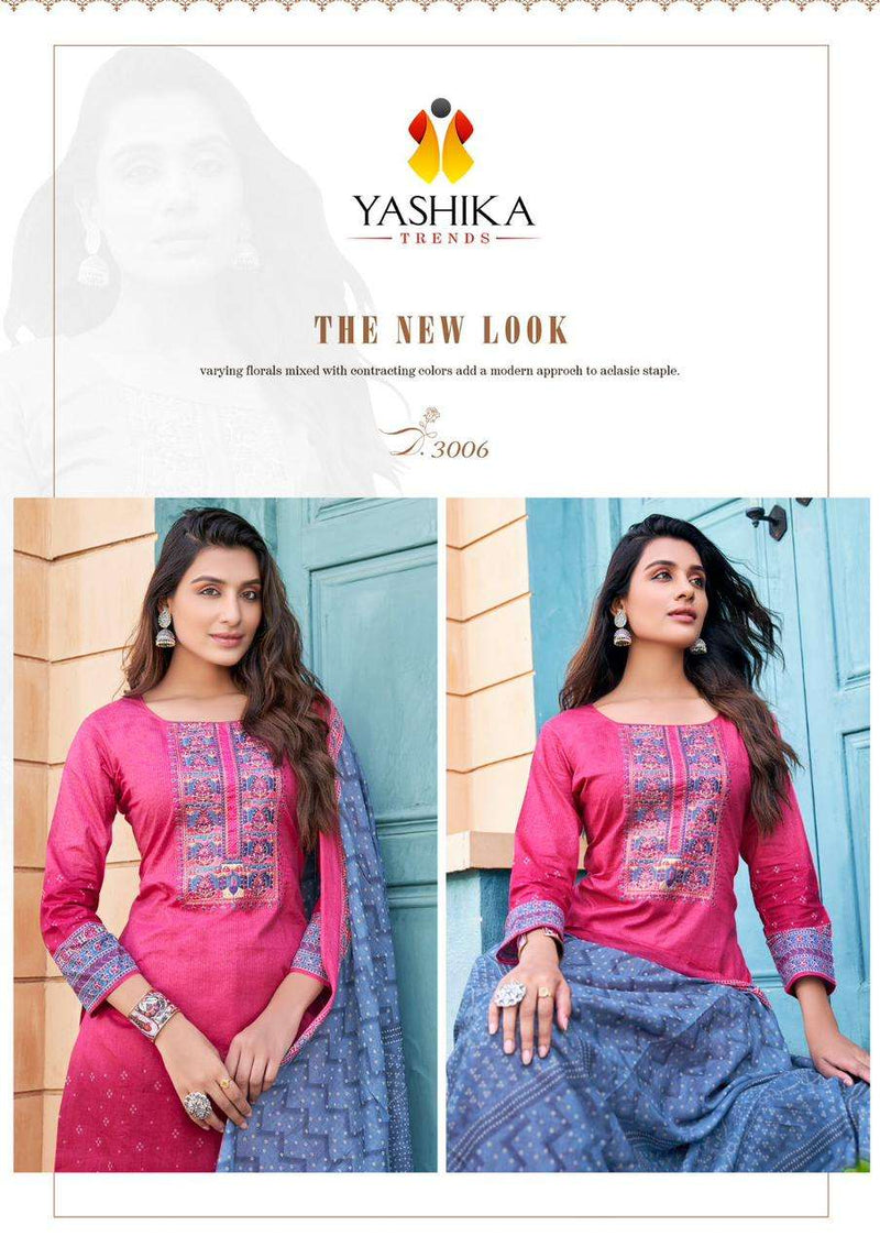 Naishaa Vol 3 By Yashika Trends Exclusive Neck Embroidered Salwar Kameez