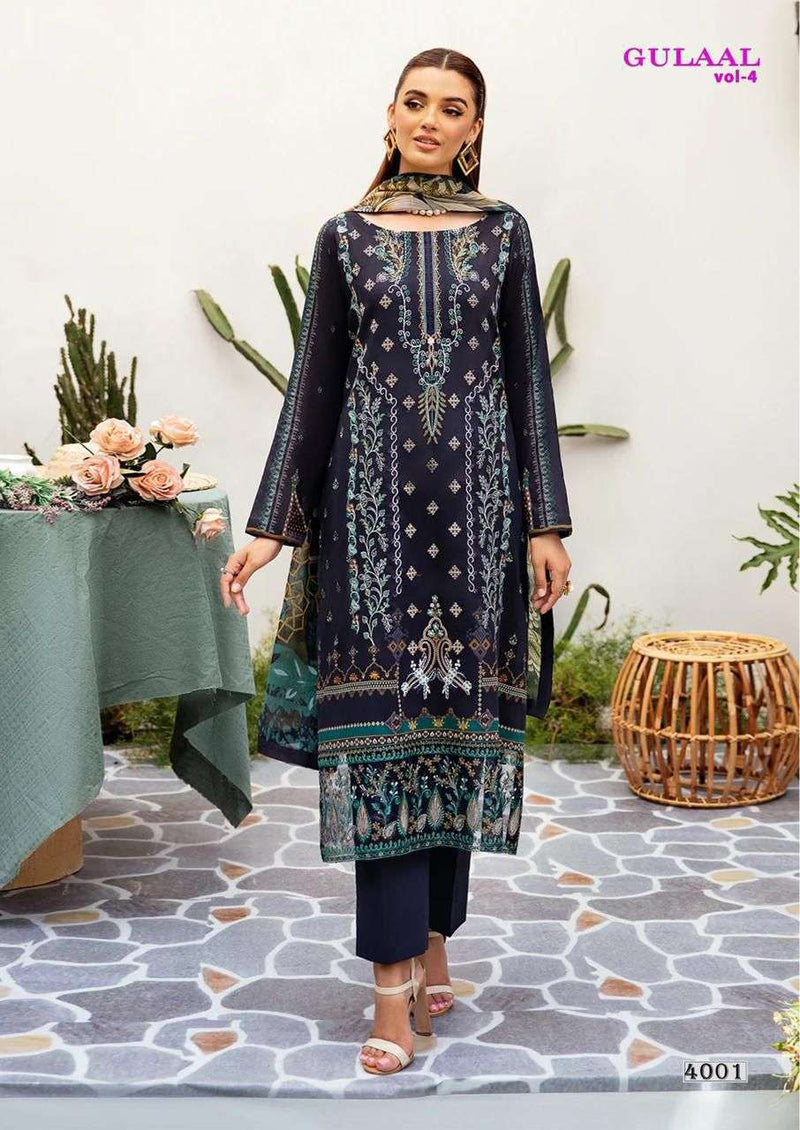 Nand Gopal Gulaal Vol 4 Cotton Fancy Salwar Kameez