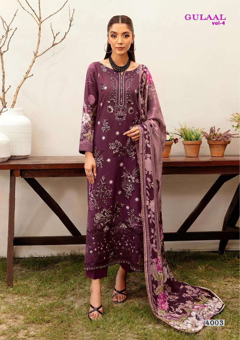 Nand Gopal Gulaal Vol 4 Cotton Fancy Salwar Kameez