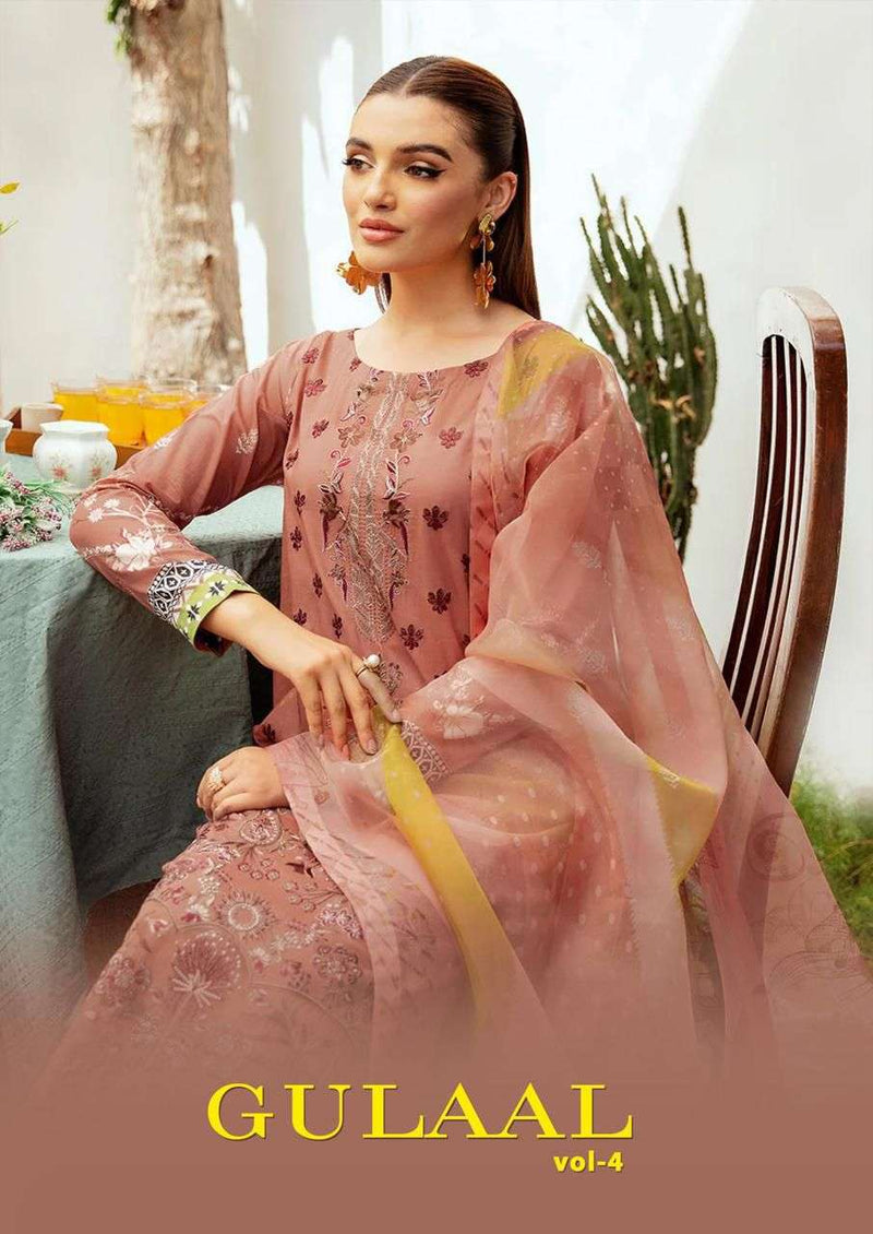 Nand Gopal Gulaal Vol 4 Cotton Fancy Salwar Kameez