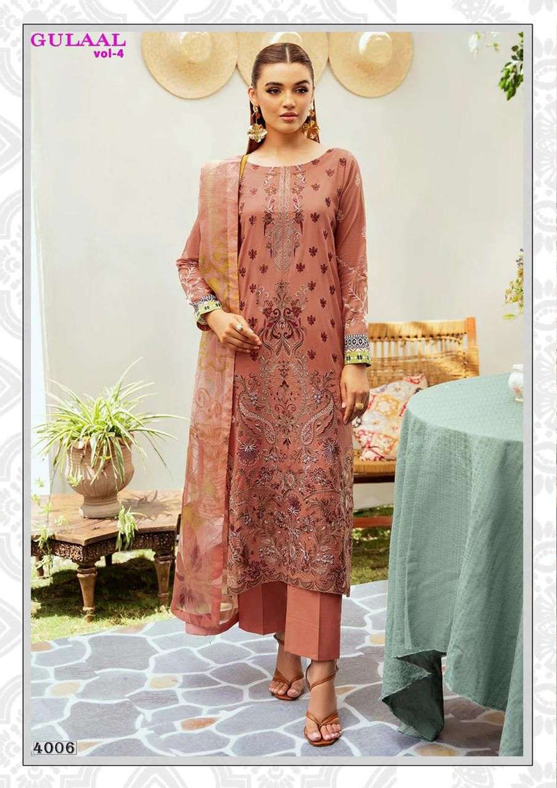 Nand Gopal Gulaal Vol 4 Cotton Fancy Salwar Kameez