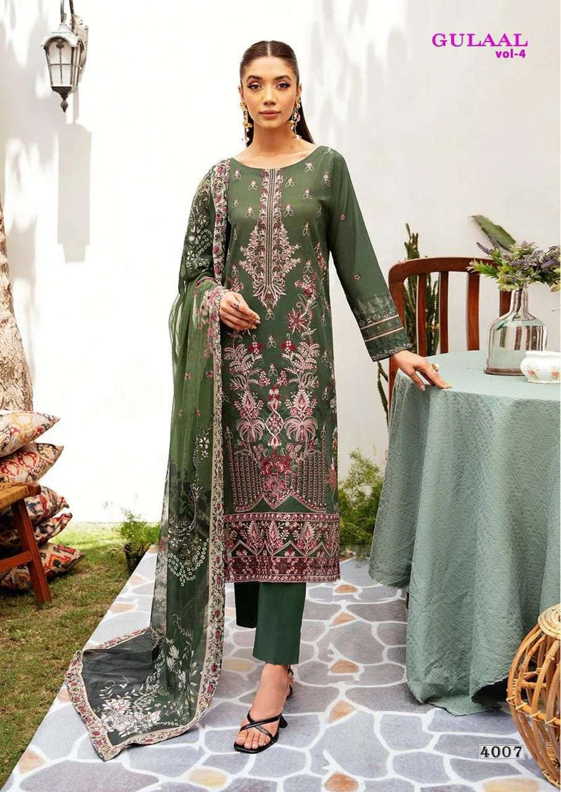Nand Gopal Gulaal Vol 4 Cotton Fancy Salwar Kameez