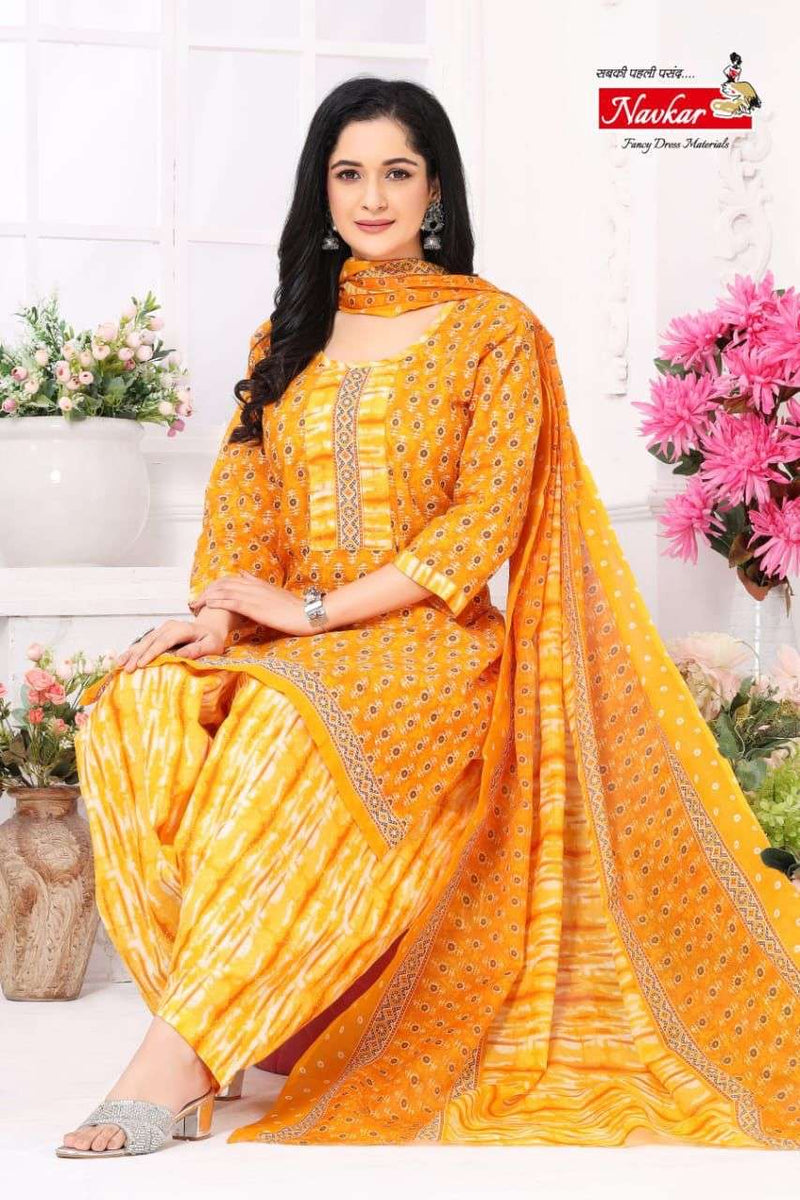 Navkar Sonika Vol 1 Fancy Amazing Colours Readymade Patiala Salwar Kameez