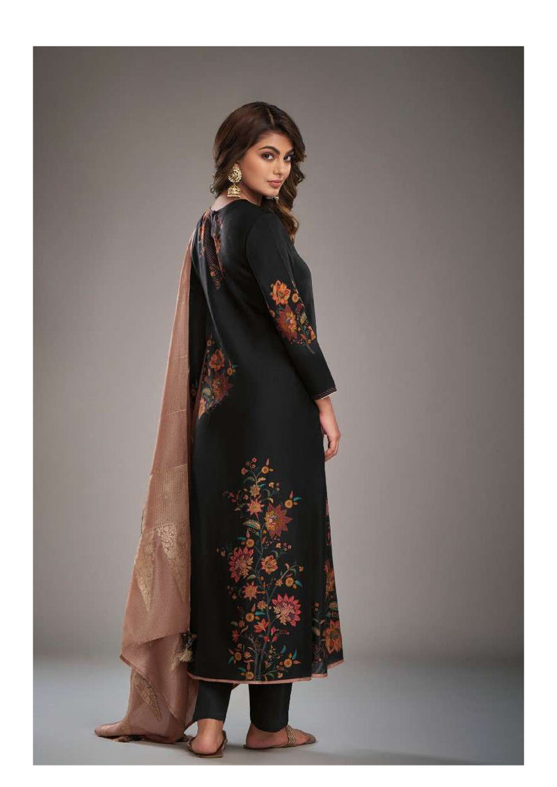 Omtex Ivanna Russian Silk Digital Print Embroidery Patch Work Salwar Suit