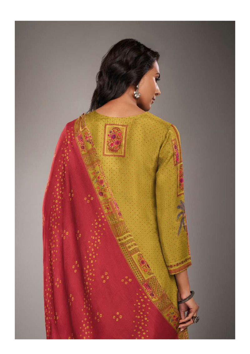 Omtex Nehal Russian Silk Digital Print Fancy Salwar Suit