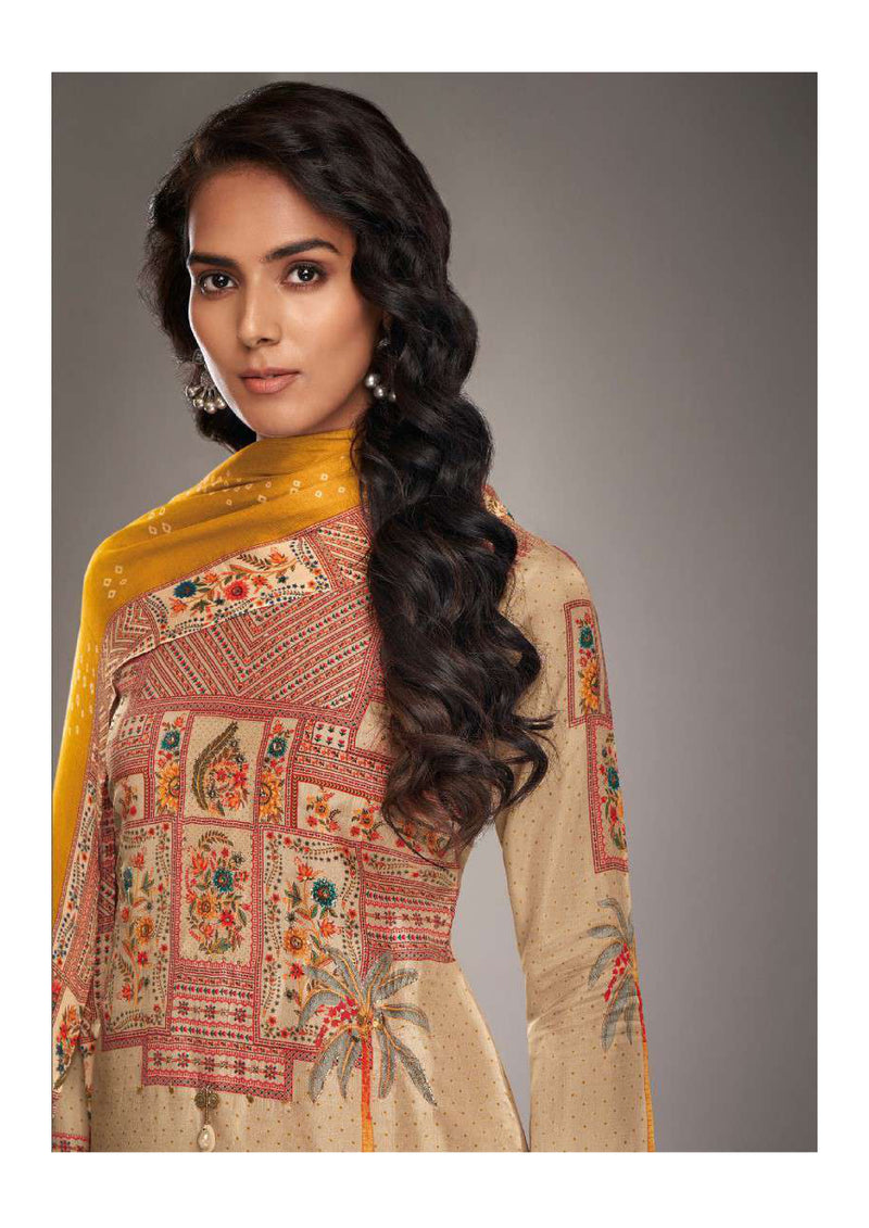 Omtex Nehal Russian Silk Digital Print Fancy Salwar Suit