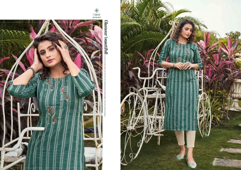 Optical Vol 3 Kalaroop By Kajree Adorable Sequence Work Kurtis