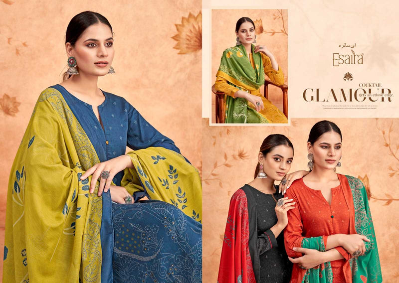Esta Designs Parisa Cotton Digital Printed Fancy Salwar Suit