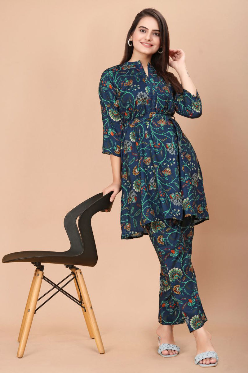 Gc D No 9001 Muslin Print Printed With Heavy Look Kurti Collection