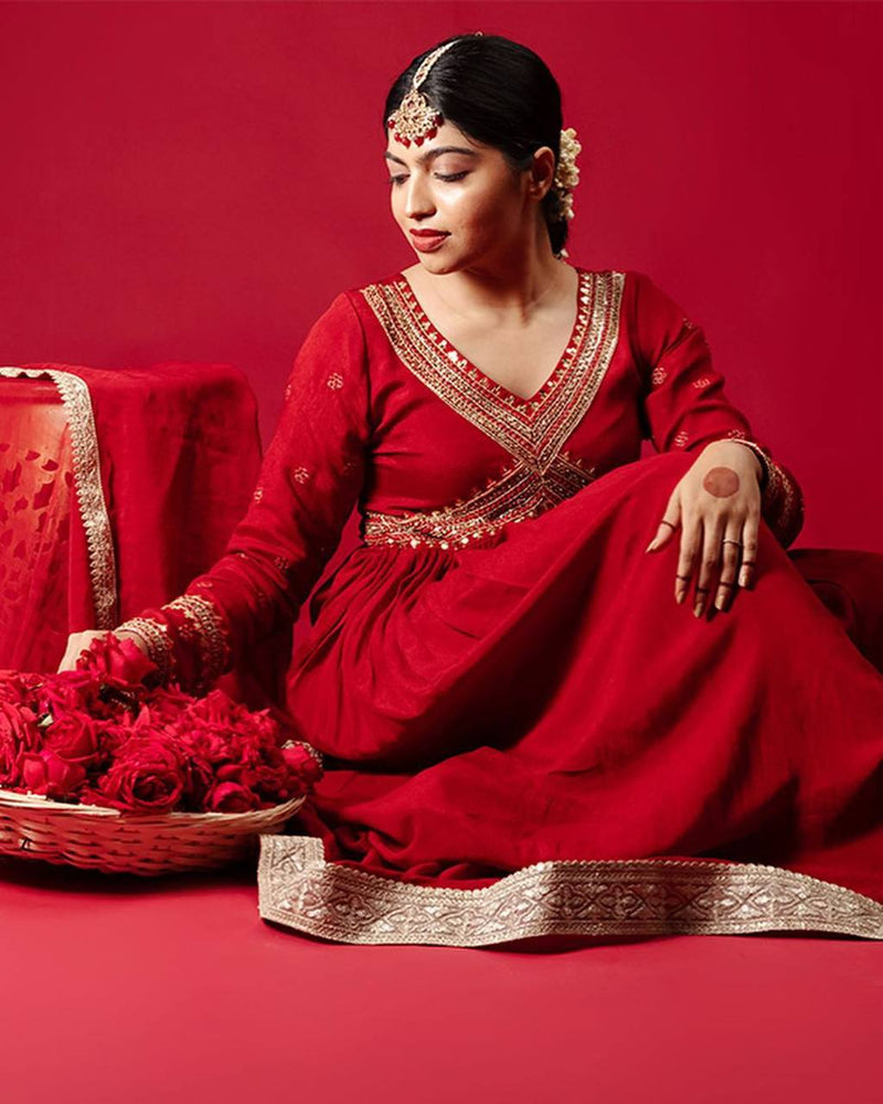 Lc D No 1137 Georgette With Sequence Embroidery Work Gown With Dupatta