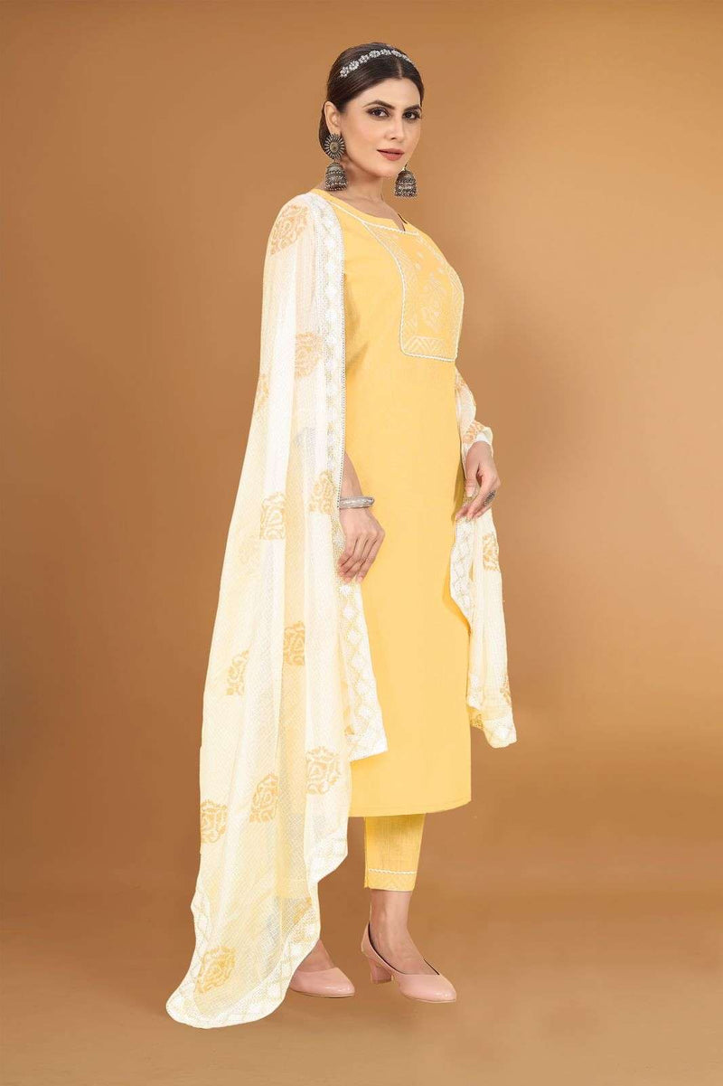 Pr 151-155 Fancy Work Readymade Women Top Bottom With Dupatta