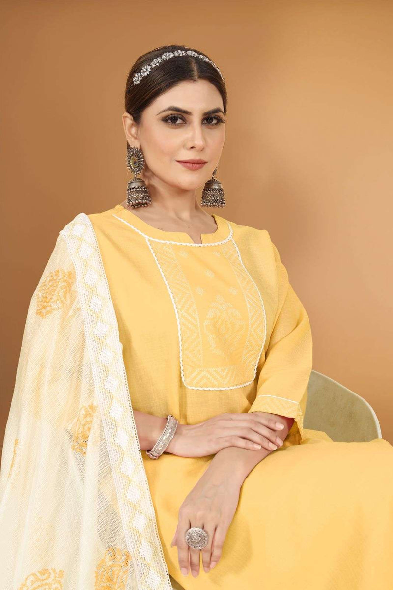 Pr 151-155 Fancy Work Readymade Women Top Bottom With Dupatta