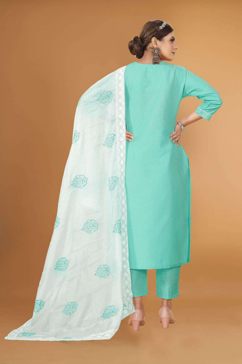 Pr 151-155 Fancy Work Readymade Women Top Bottom With Dupatta