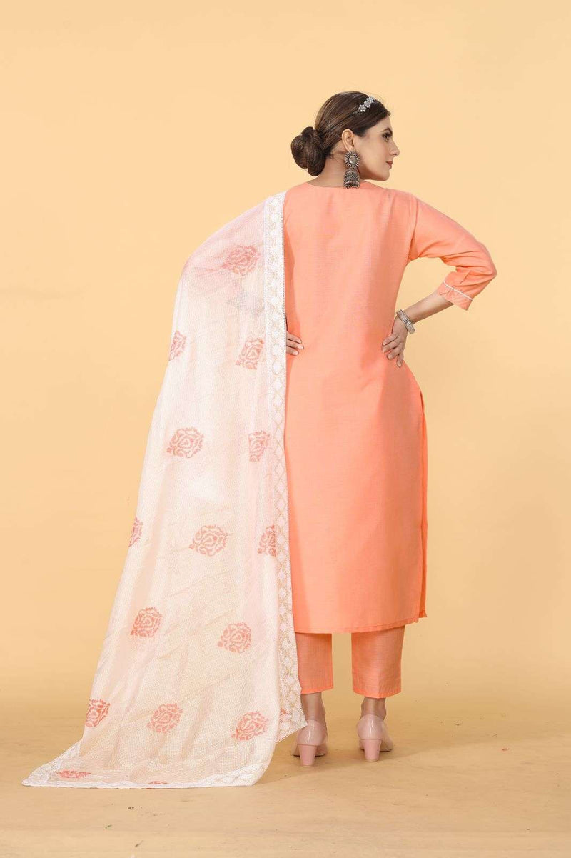 Pr 151-155 Fancy Work Readymade Women Top Bottom With Dupatta