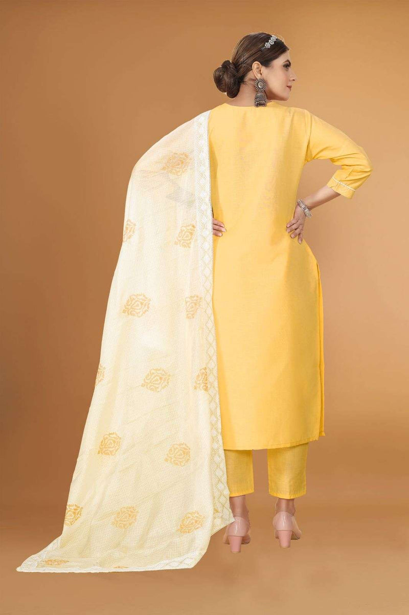 Pr 151-155 Fancy Work Readymade Women Top Bottom With Dupatta