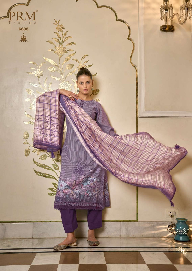 Prm Trendz Aneeksha Muslin Silk Digital Print Fancy Salwar Kameez