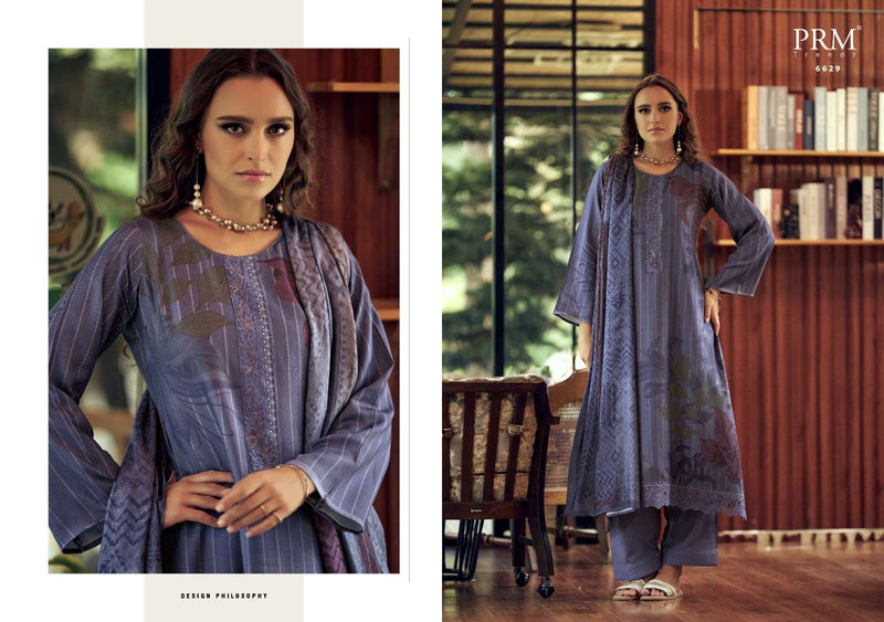 Prm Trendz Aryahi Viscose Pashmina Digital Print Salwar Kameez