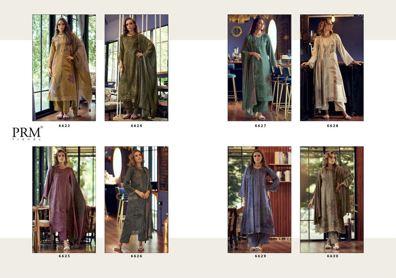 Prm Trendz Aryahi Viscose Pashmina Digital Print Salwar Kameez
