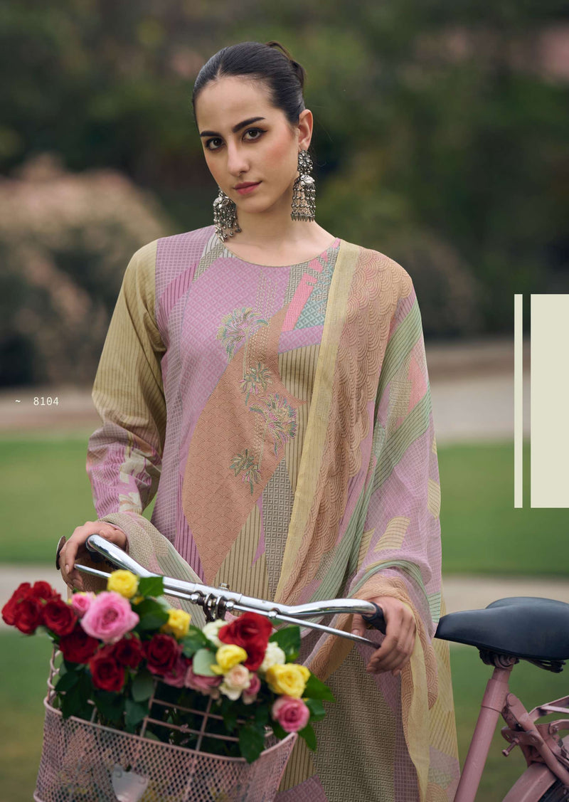 Prm Trendz Maritza Pure Lawn Cotton With Digital Print Fancy Work Suit