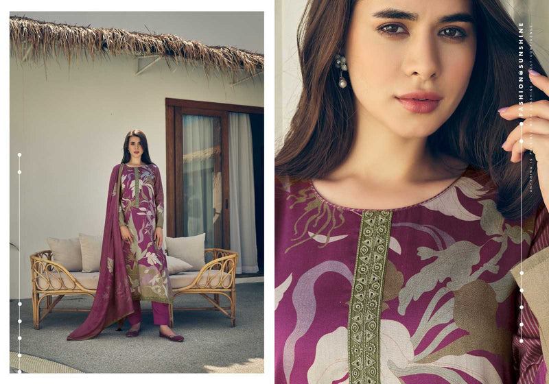 Prm Trendz Serein Jam Cotton Unstitched Heavy Designer Salwar Suit